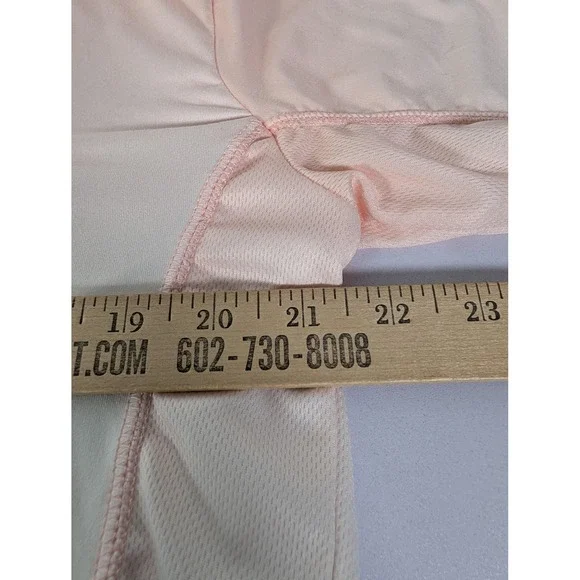 Realtree Fishing Shirt Womens XL Pink Ombre Hooded Long Sleeve V Neck Top - Picture 9 of 12